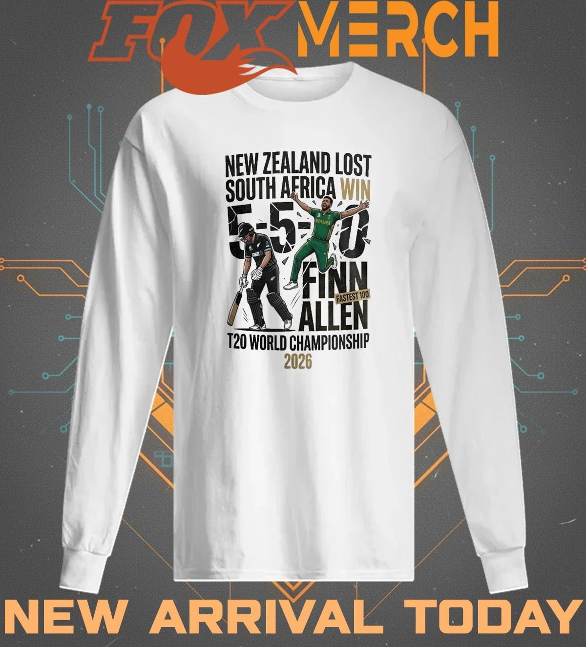 New Zealand lost to South Africa at the T20 World Championship t-shirt
