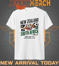 New Zealand vs South Africa rivalry since 1921 global football clash t-shirt