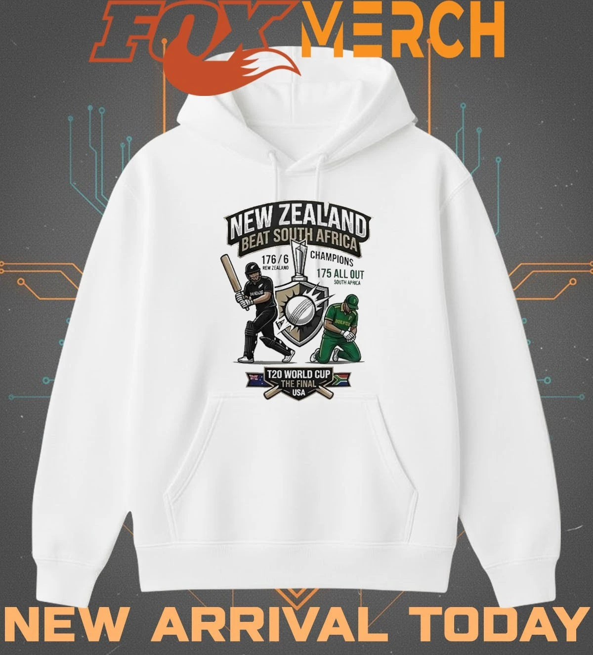 New Zealand win South Africa at the T20 World Championship t-shirt