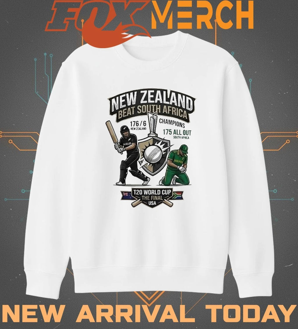 New Zealand win South Africa at the T20 World Championship t-shirt