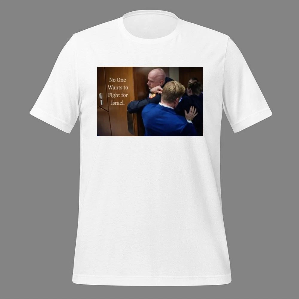 No One Want To Die For Israel Brian McGuinness Former US Marine Protests Shirt