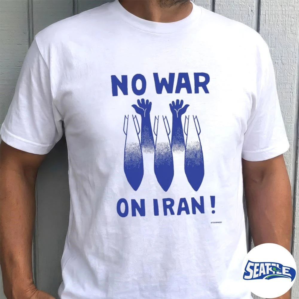 No War On Iran 2026 Graphic By Roger Peet shirt
