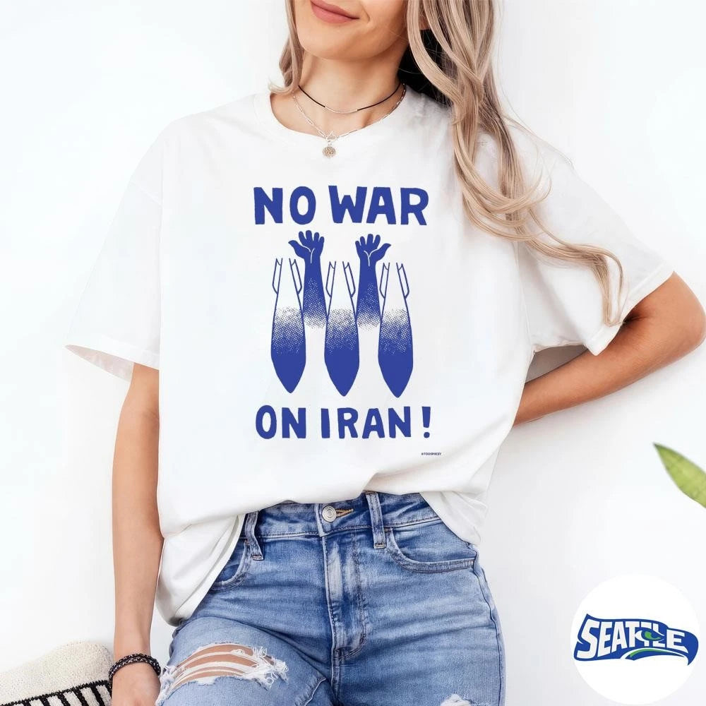 No War On Iran 2026 Graphic By Roger Peet shirt