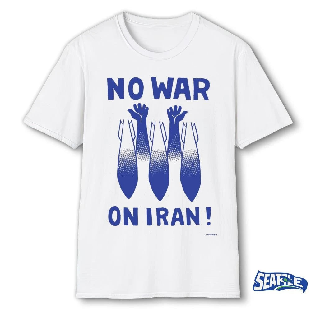 No War On Iran 2026 Graphic By Roger Peet shirt