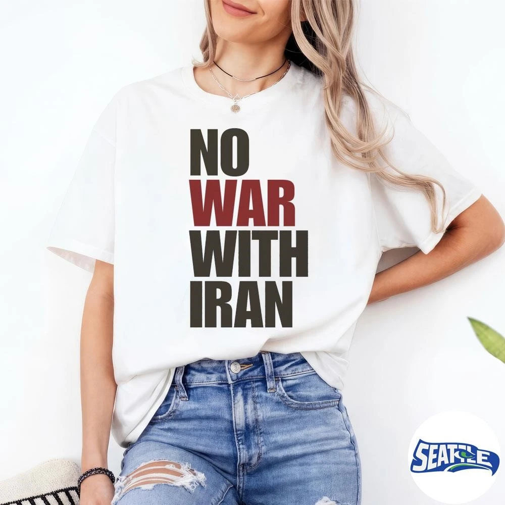 No War With Iran – Iranian Revolution 2026 – Free Iran Shirt