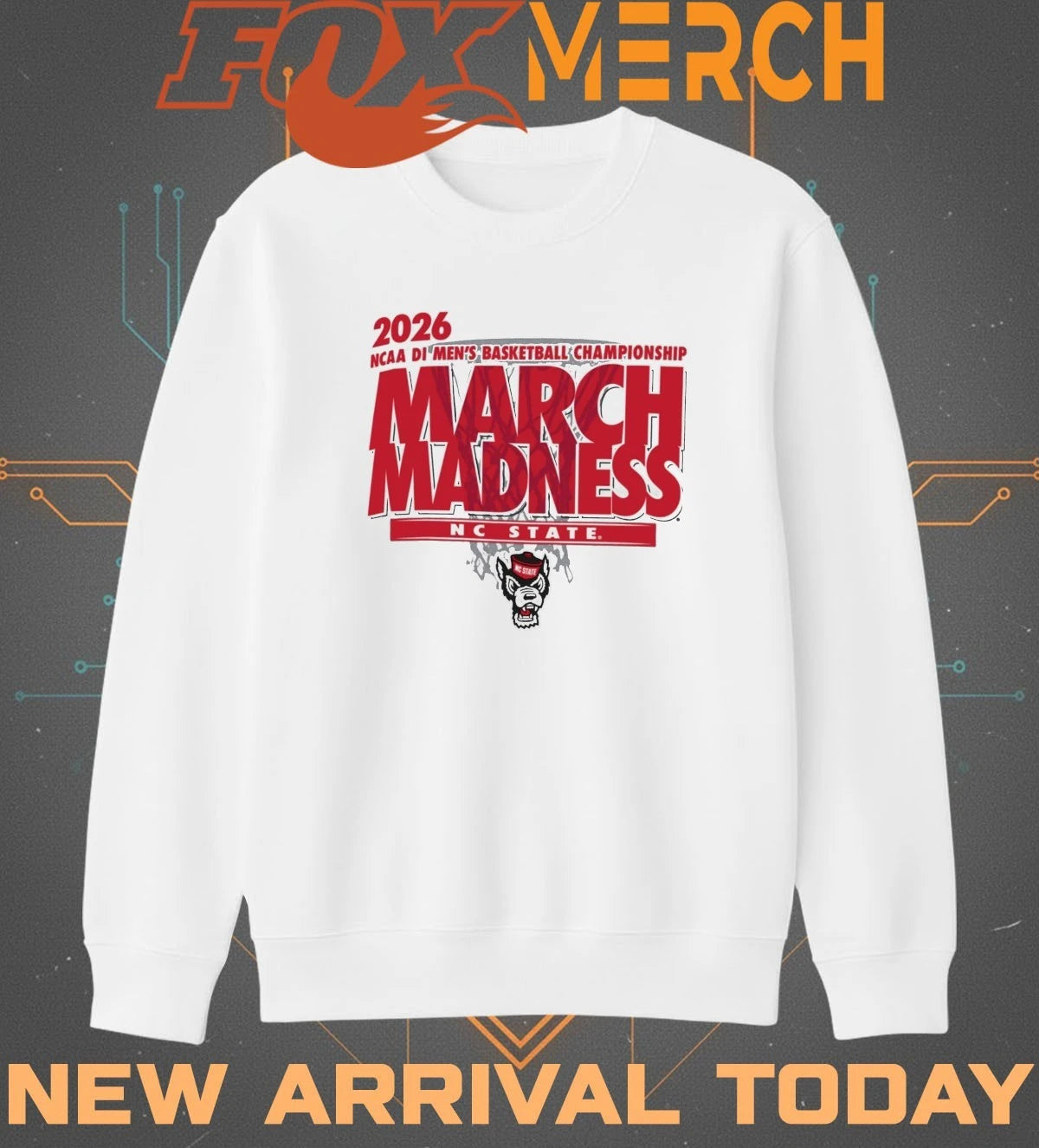 North Carolina State Wolfpack 2026 NCAA DI Men’s Basketball Championship March Madness shirt