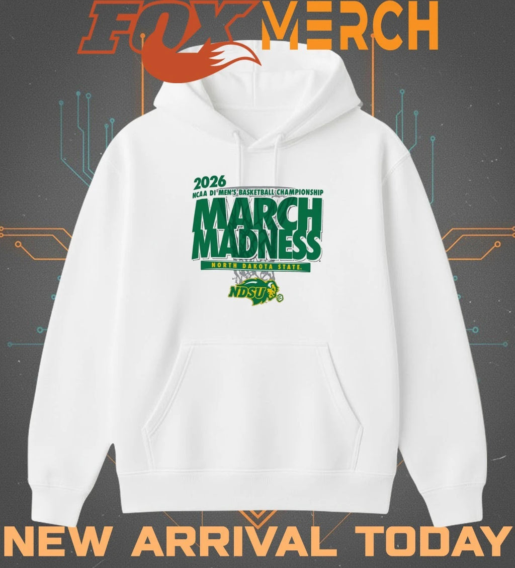 North Dakota State Bison 2026 NCAA DI Men’s Basketball Championship March Madness shirt