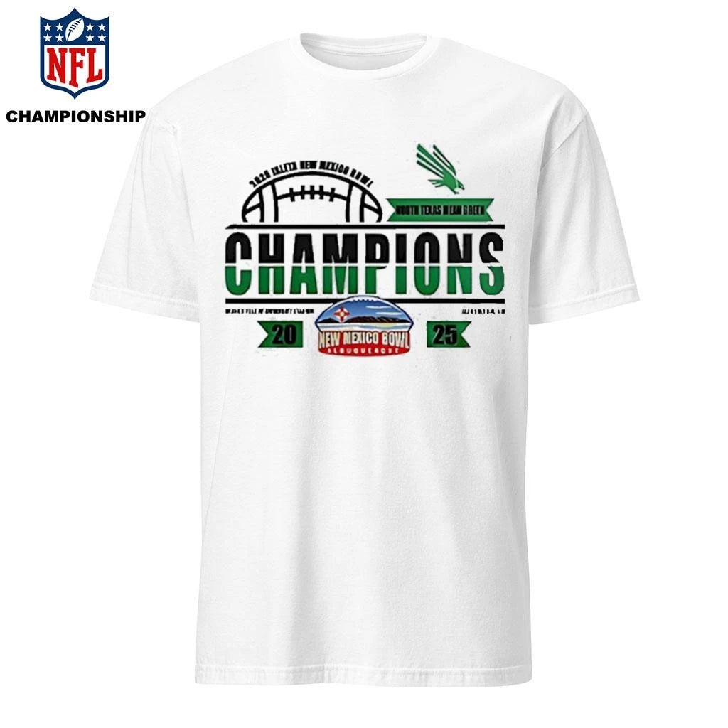 North Texas Mean Green Football Won Isleta New Mexico Bowl Champions 2025 Shirt