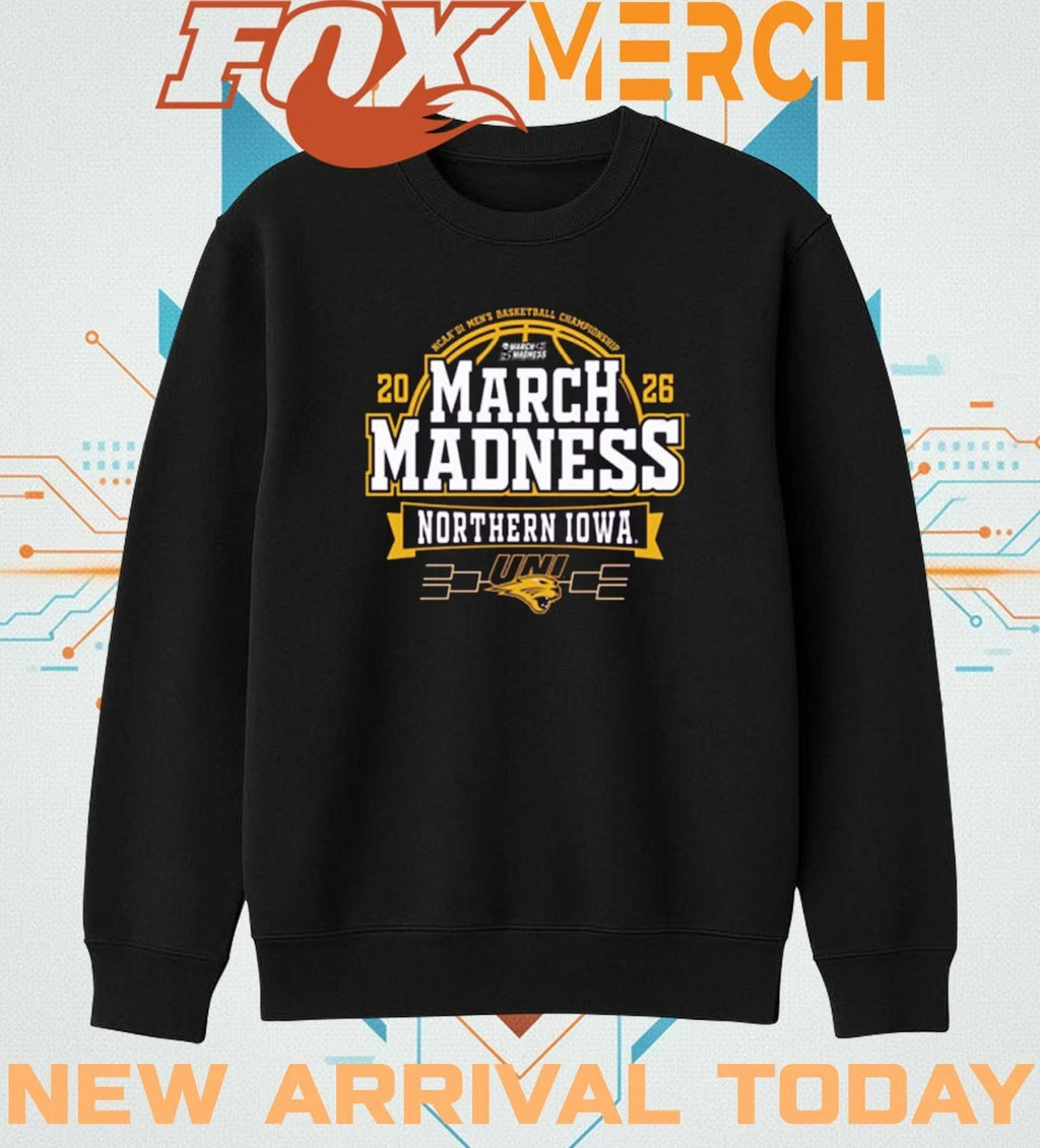Northern Iowa Panthers 2026 Men’s Basketball March Madness Bound t-shirt