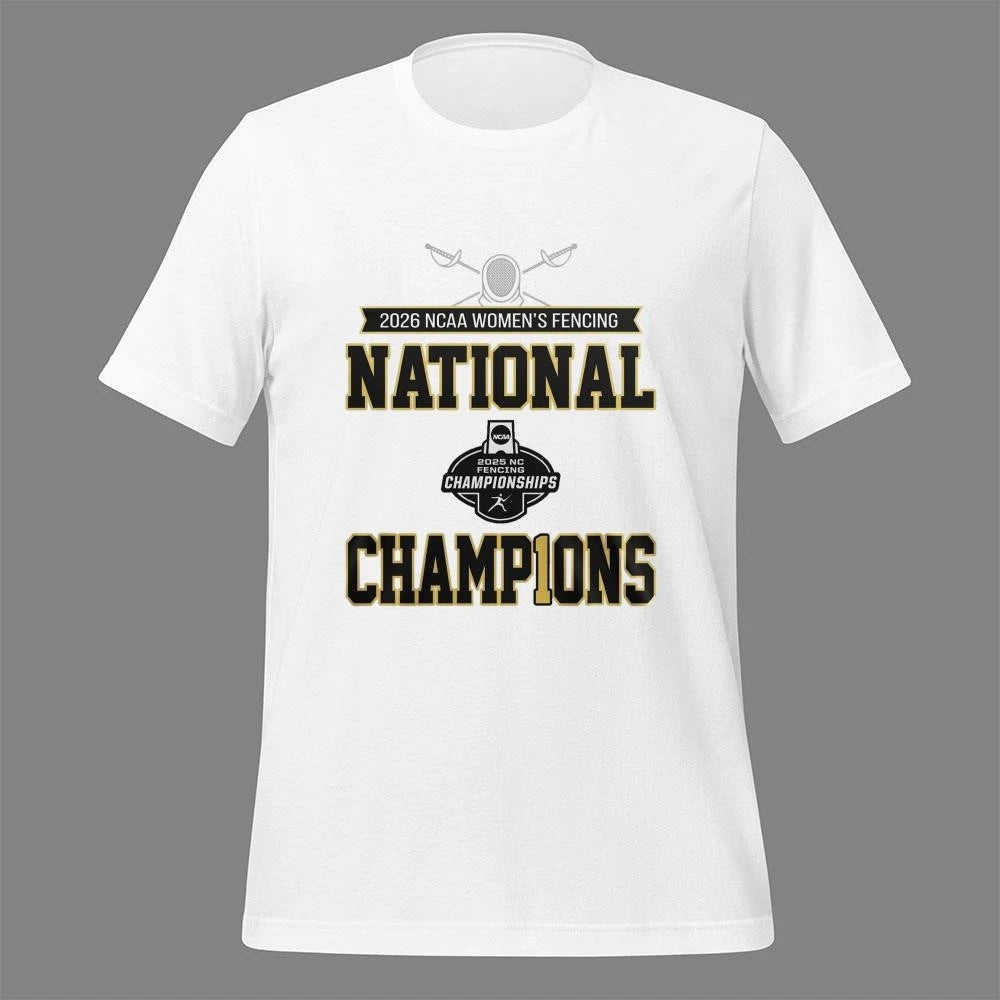 Notre Dame Fighting Irish NCAA 2026 Women’s Fencing Champions Shirt
