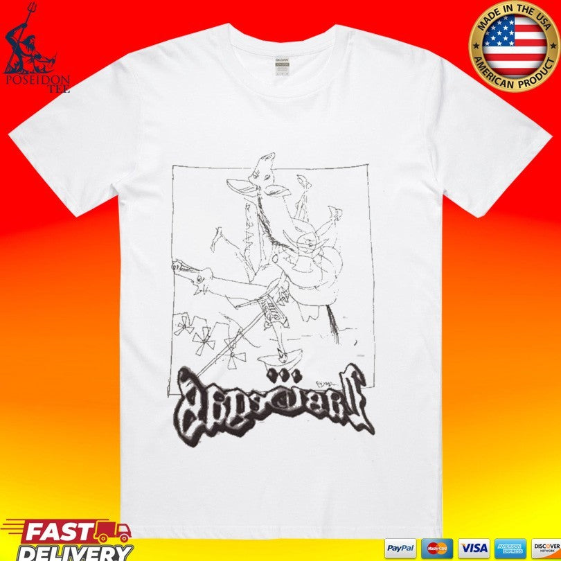 Nwahype Travis Scott Ralph Steadman Sketch T-shirt