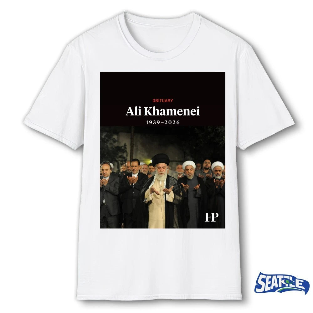 Obituary Ali Khamenei Rest in Peace 1939 – 2026 Poster shirt