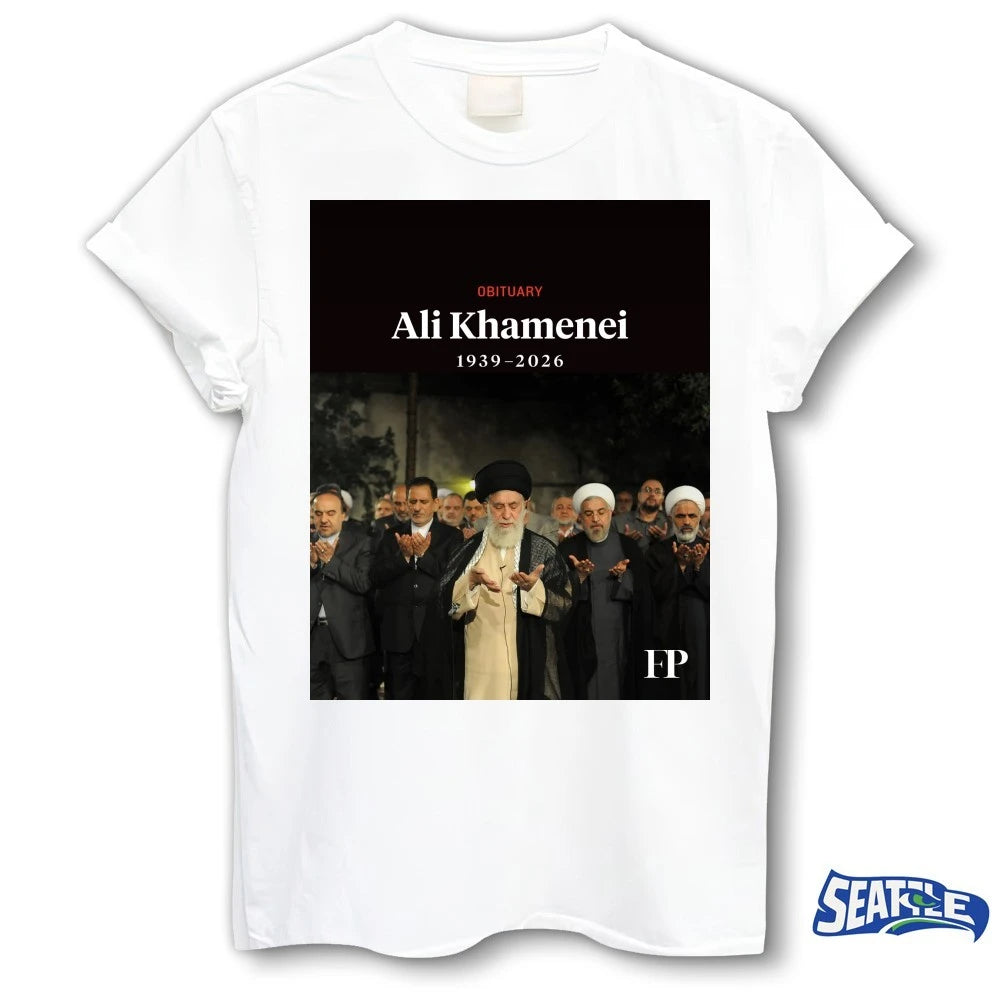 Obituary Ali Khamenei Rest in Peace 1939 – 2026 Poster shirt