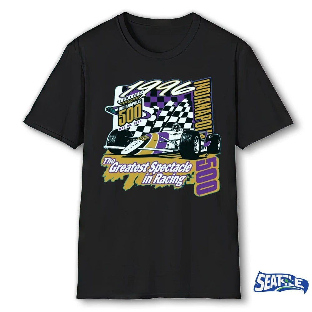Official 1996 May 26 Indy 500 The Greatest Spectacle In Racing t-shirt
