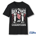 Official 2025-26 Back 2 Back Regular Season Champions St John’s Red Storm Trophy t-shirt