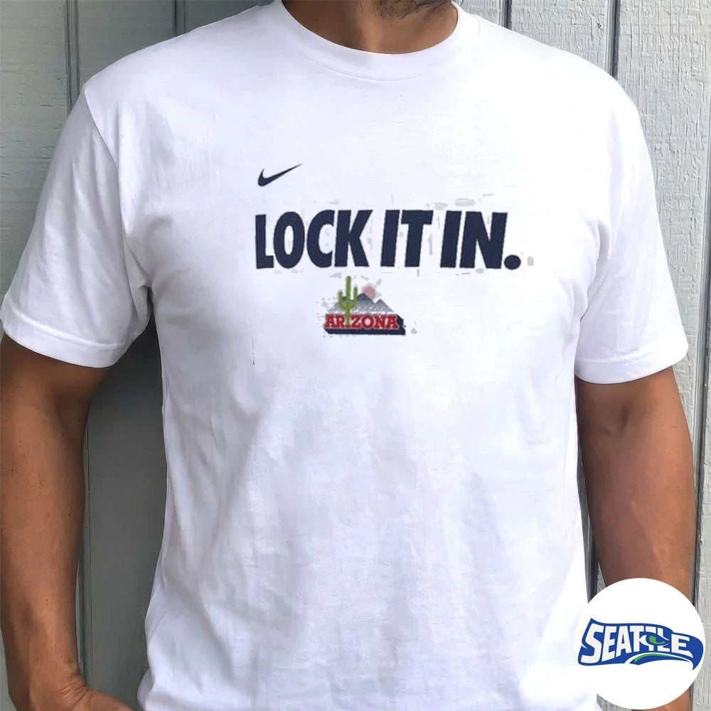 Official 2026 Arizona Wildcats Lock It In Bench t-shirt