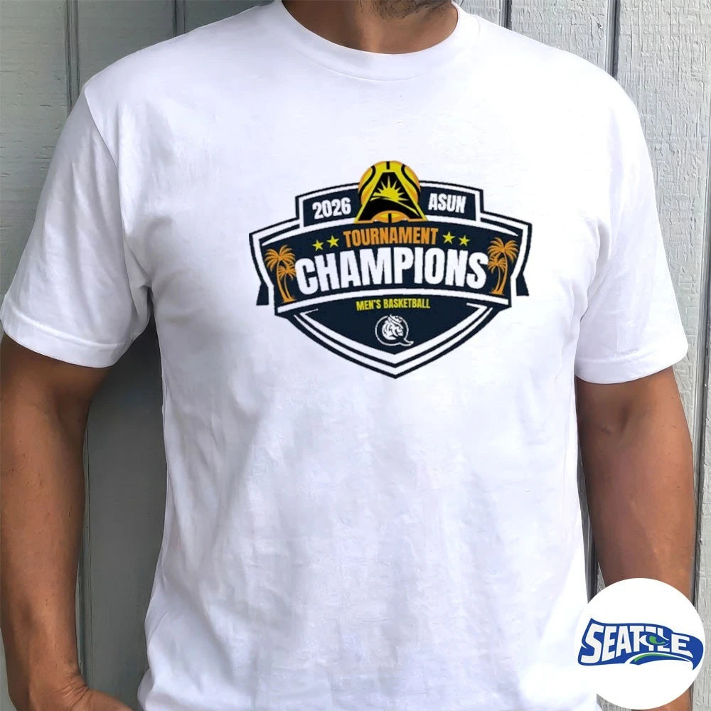 Official 2026 Atlantic Sun Conference Tournament Champions Men’s Basketball t-shirt