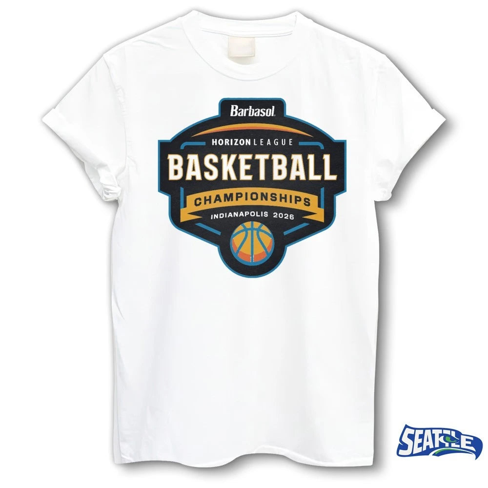 Official 2026 Barbasol Horizon League Basketball Championships Tournament Indianapolis t-shirt