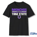 Official 2026 Bethany Bronchos Athletics We Me Take State t-shirt