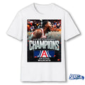 Official 2026 Big 12 Tournament Champions Arizona Wildcats Men’s Basketball Poster t-shirt