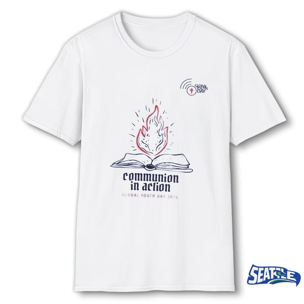 Official 2026 Communion In Action Global Youth Day 2026 t-shirt