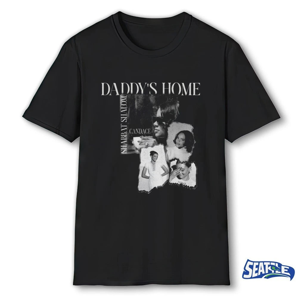 Official 2026 Daddy’s Home Shabbat Shalom Candace t-shirt