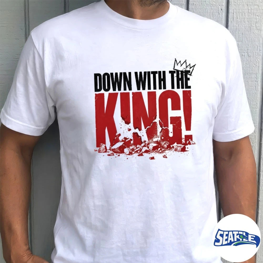 Official 2026 Down with the King Brick t-shirt