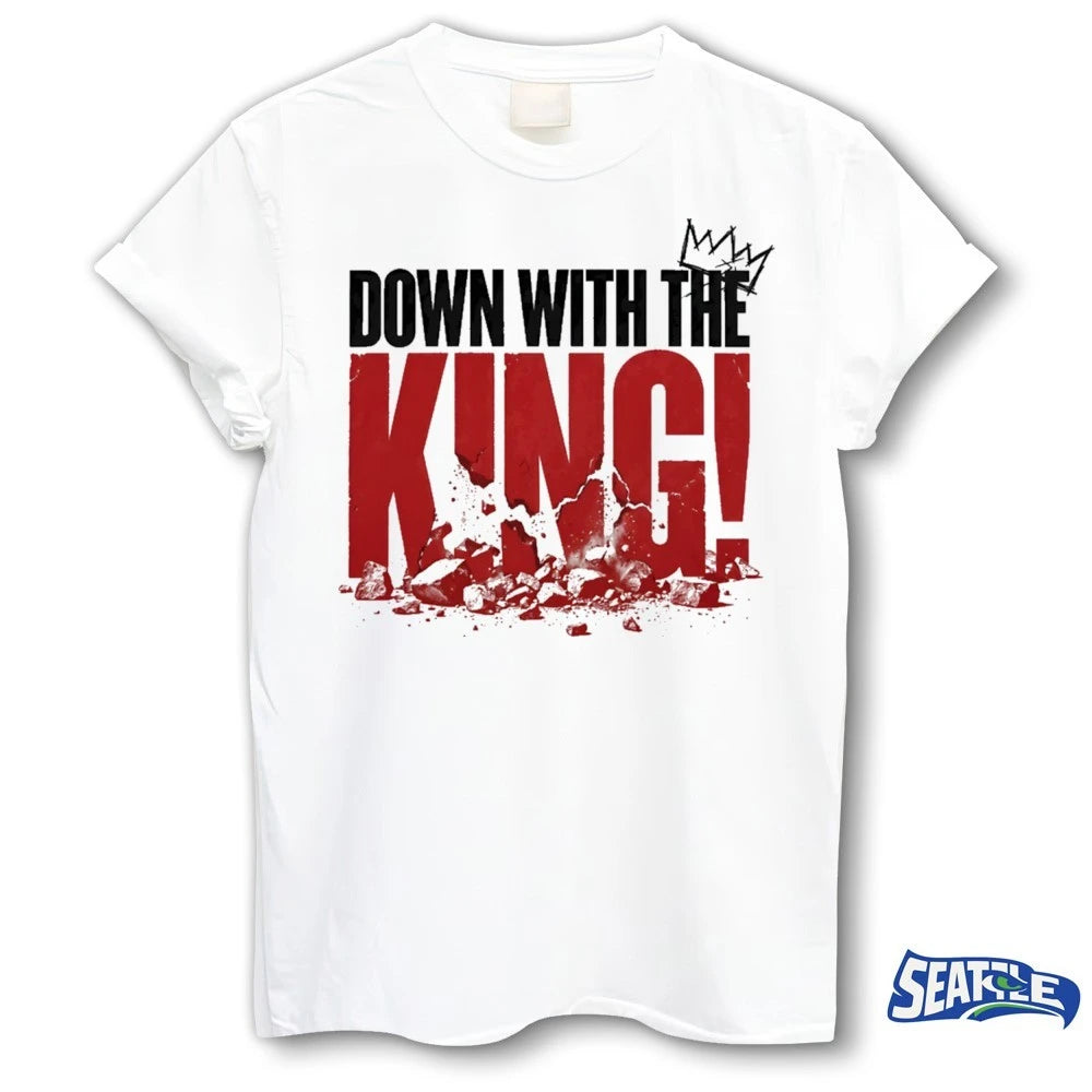 Official 2026 Down with the King Brick t-shirt