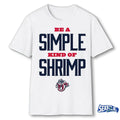 Official 2026 Giveaway Jacksonville Jumbo Shrimp Be a Simple Kind of Shrimp t-shirt
