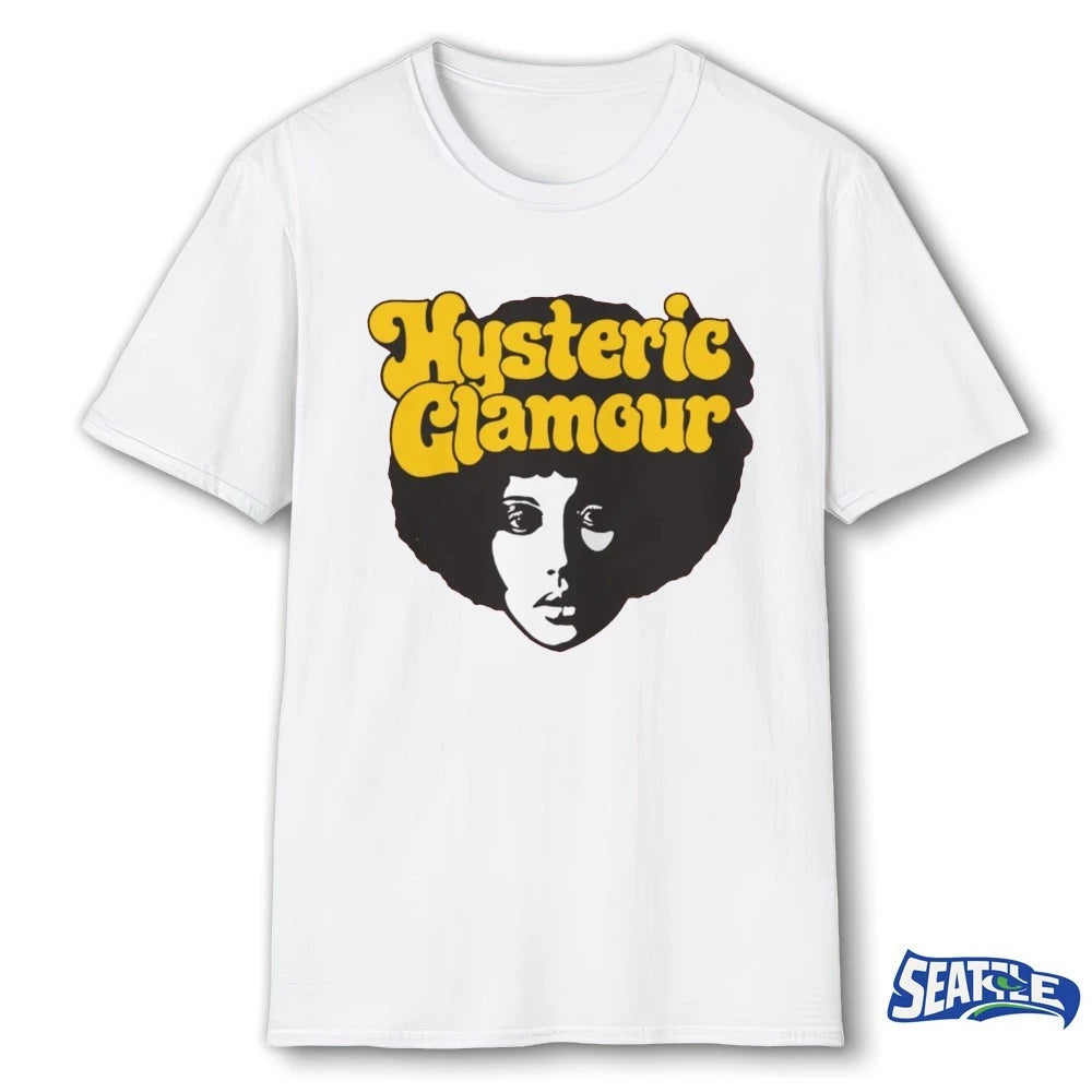Official 2026 Hysteric Glamour Afro Hair t-shirt