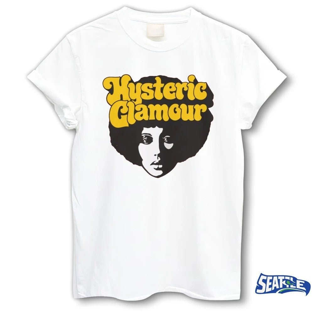 Official 2026 Hysteric Glamour Afro Hair t-shirt