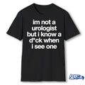 Official 2026 Jeffrey Carter Im Not A Urologist But I Know A D-ck When I See One t-shirt