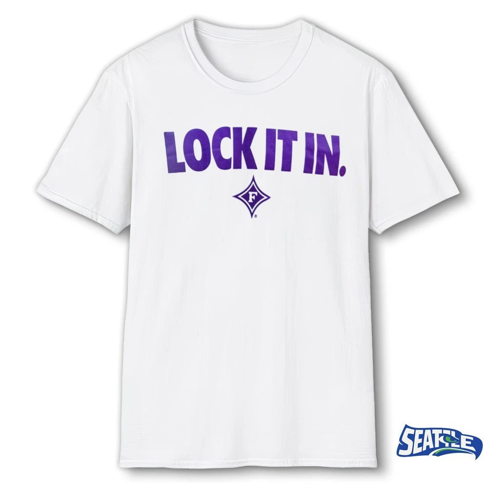 Official 2026 Lock It In Furman Paladins Men’s Basketball t-shirt For Fans