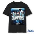 Official 2026 MEAC Mid-Eastern Athletic Conference Champions Howard Bison Men’s Basketball Poster t-shirt