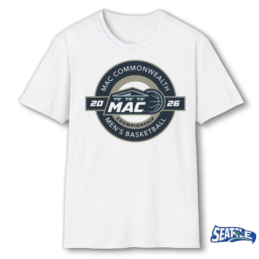 Official 2026 Middle Atlantic Conference – Commonwealth Men’s Basketball Logo t-shirt