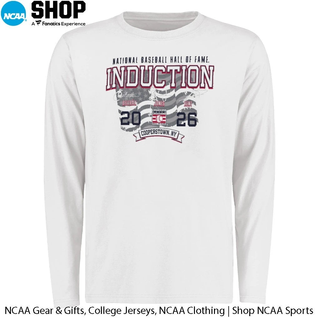Official 2026 National Baseball Hall Of Fame Induction Cooperstown Ny T-Shirt