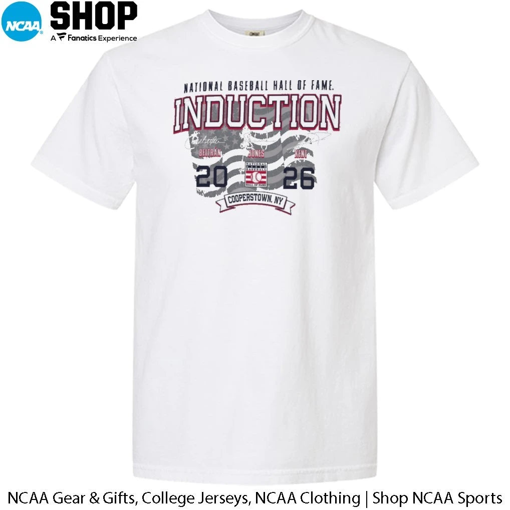 Official 2026 National Baseball Hall Of Fame Induction Cooperstown Ny T-Shirt
