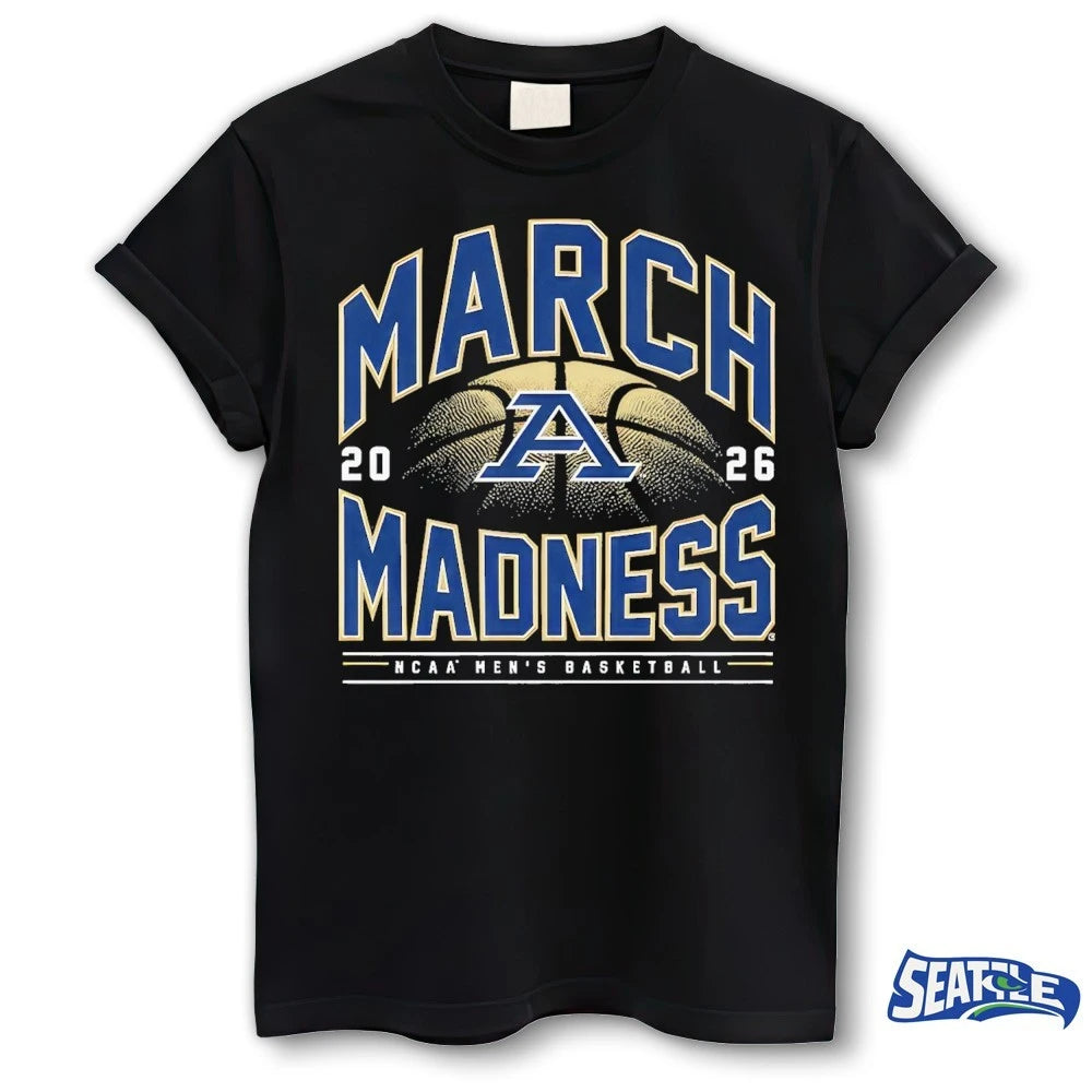 Official 2026 NCAA Men’s Basketball March Madness Akron Fan t-shirt