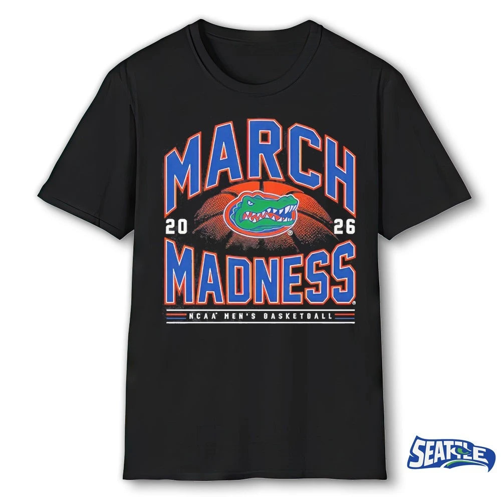 Official 2026 NCAA Men’s Basketball March Madness Florida Fan t-shirt