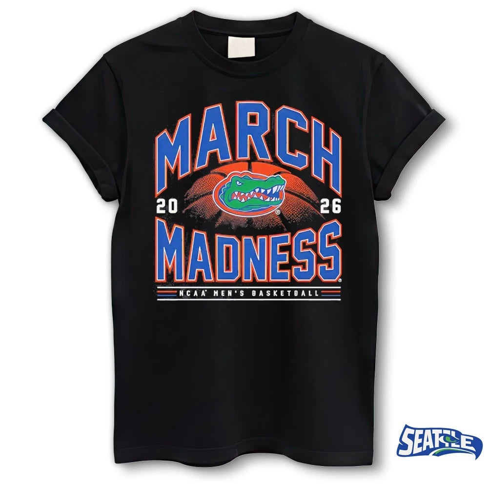 Official 2026 NCAA Men’s Basketball March Madness Florida Fan t-shirt