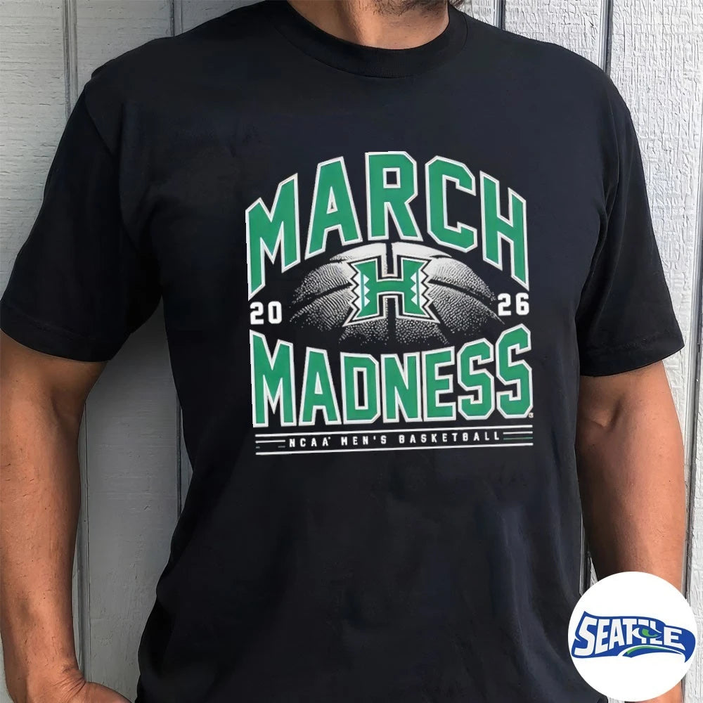 Official 2026 NCAA Men’s Basketball March Madness Hawaii Fan t-shirt