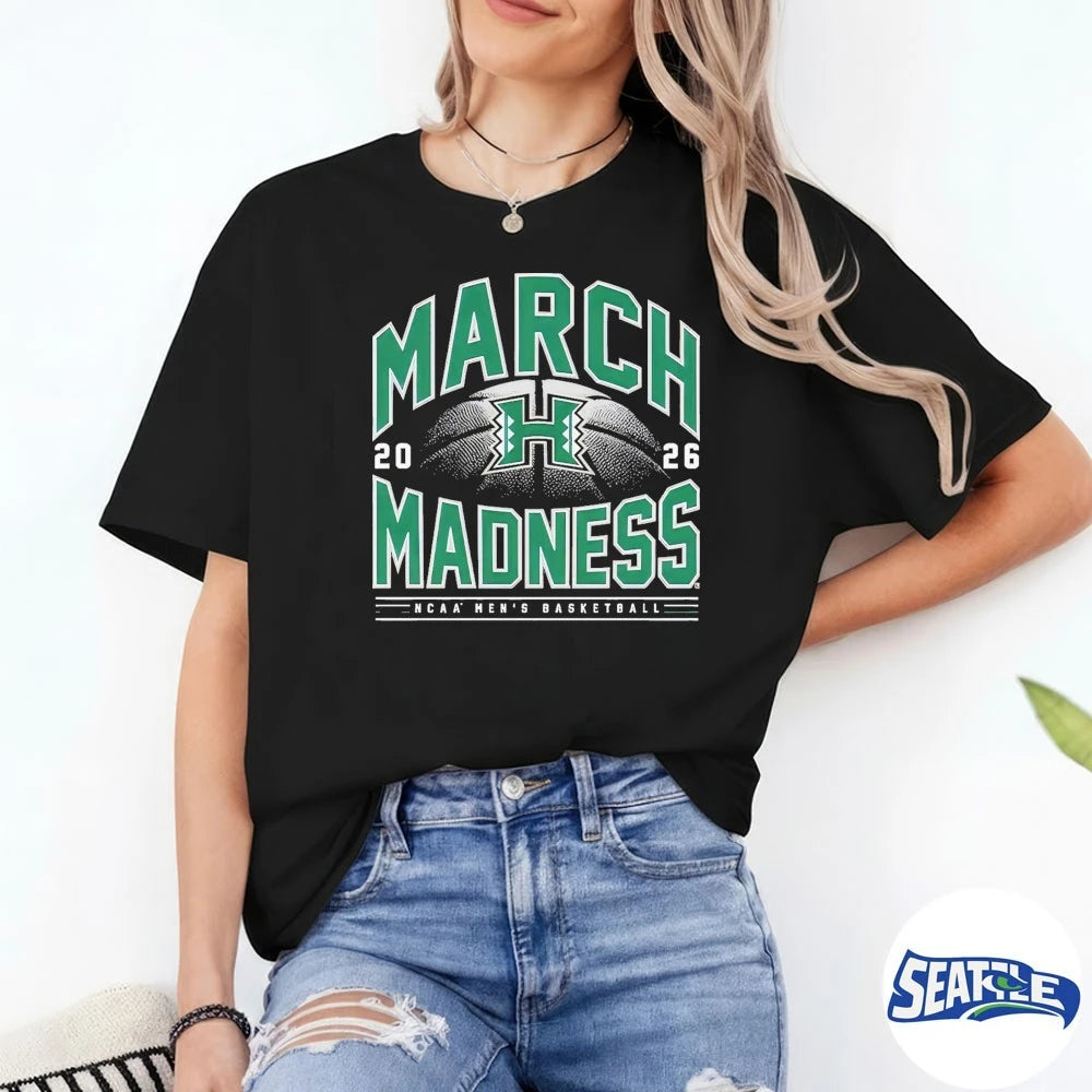 Official 2026 NCAA Men’s Basketball March Madness Hawaii Fan t-shirt