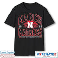 Official 2026 NCAA Men’s Basketball March Madness Nebraska Fan T-Shirt