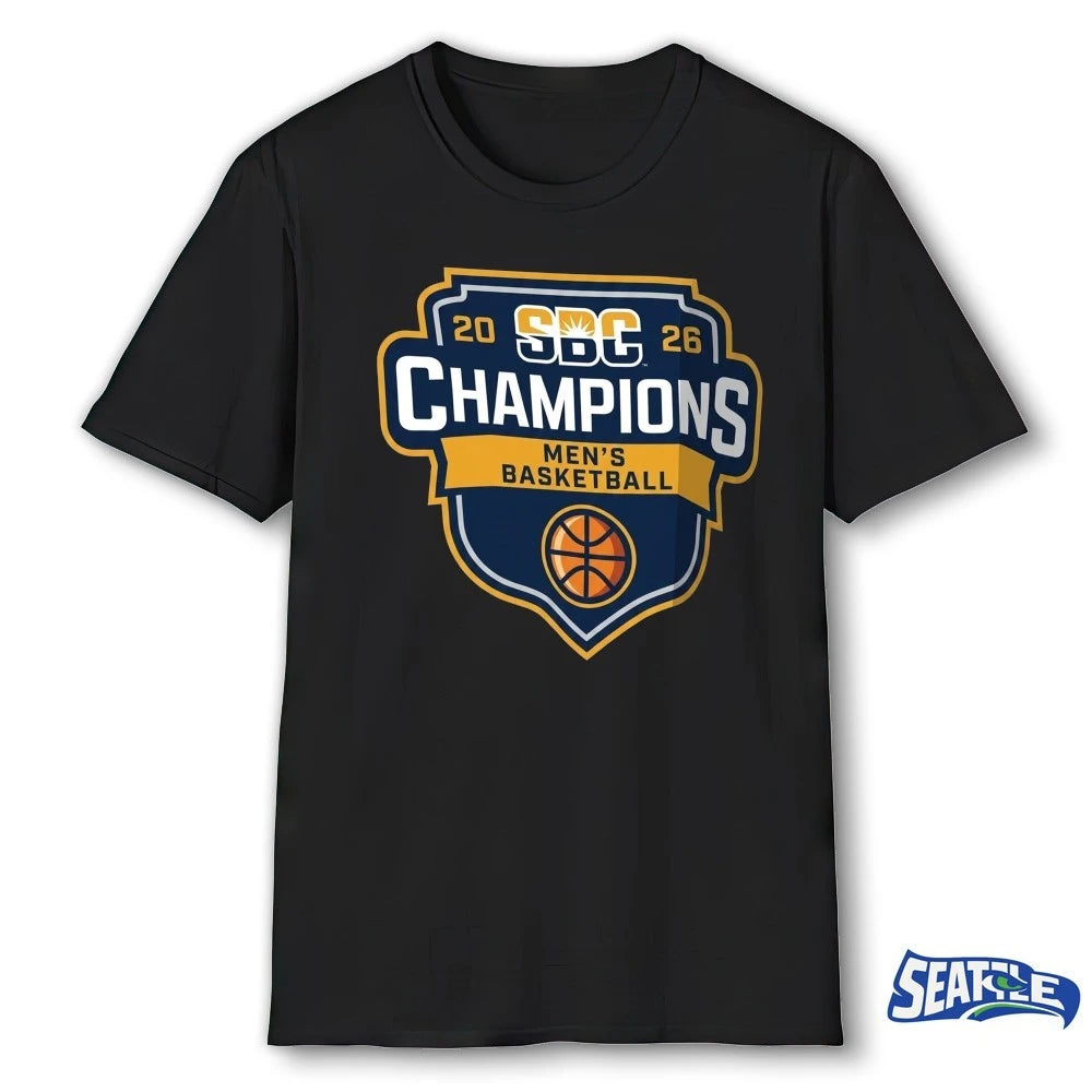 Official 2026 Troy Trojan Men’s Basketball SBC Champions Logo t-shirt For Fans