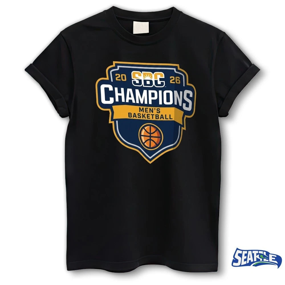 Official 2026 Troy Trojan Men’s Basketball SBC Champions Logo t-shirt For Fans