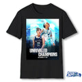 Official 2026 Unrivaled Champions Arike Ogunbowale And Li Yueru Poster t-shirt