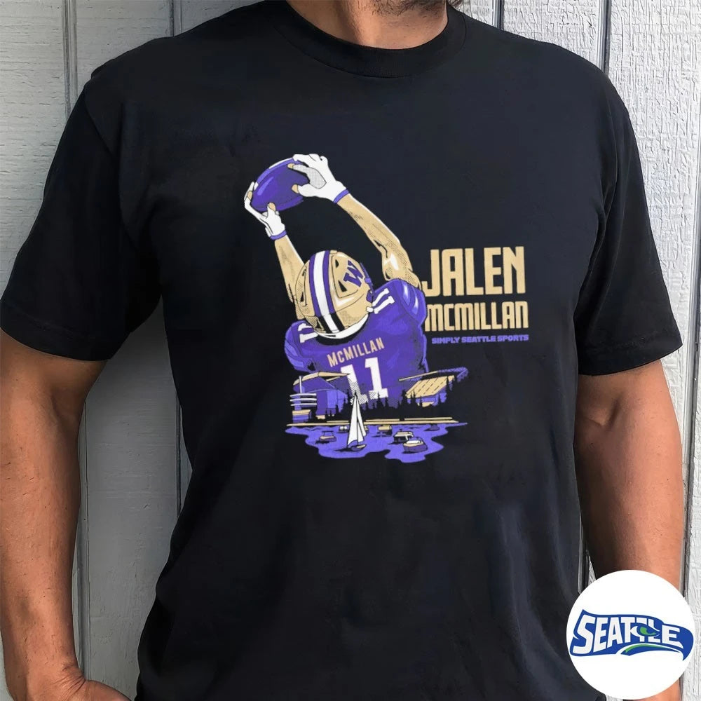 Official 2026 Washington Huskies Jalen McMillan Dawg Legend t-shirt
