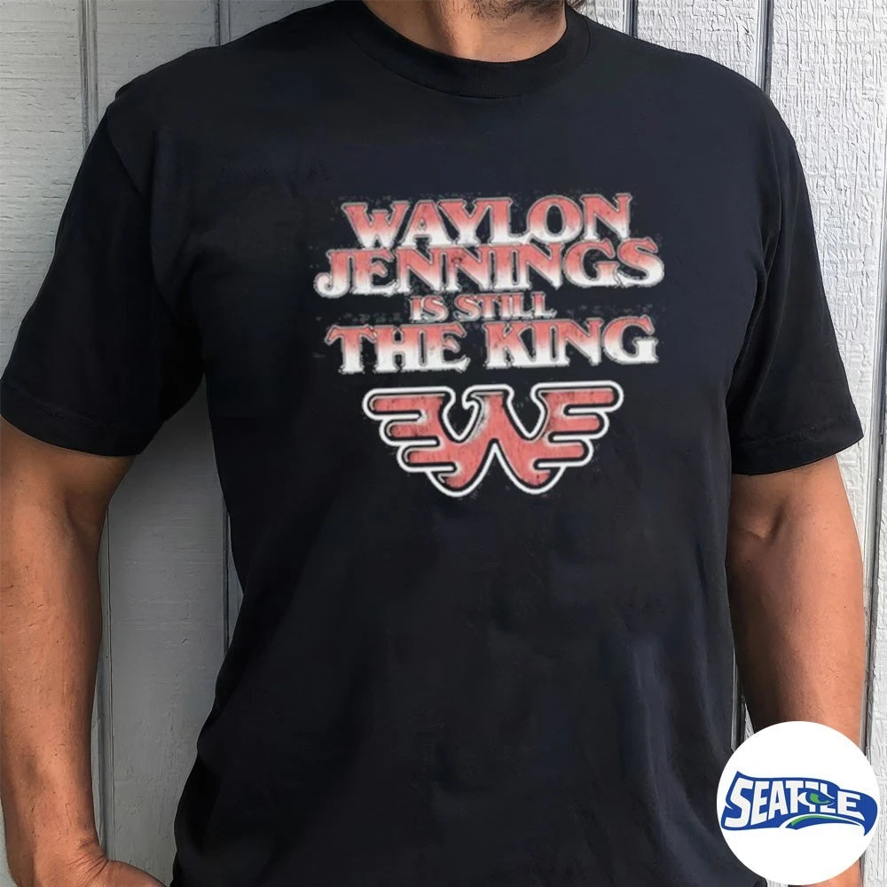 Official 2026 Waylon Jennings is Still the King Songbird t-shirt
