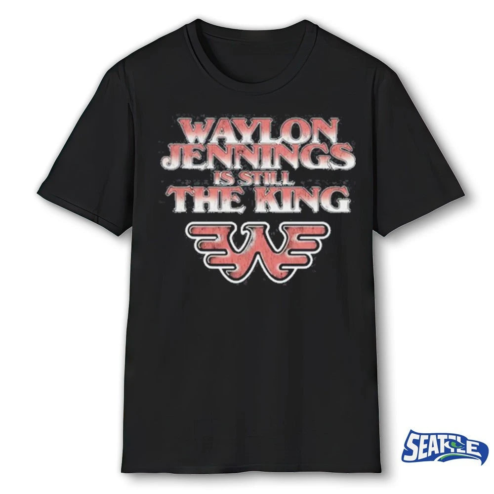 Official 2026 Waylon Jennings is Still the King Songbird t-shirt