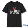 Official 31- OH Unflappable Miami RedHawks Men’s Basketball t-shirt